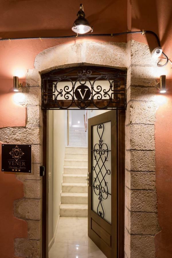 Vener Luxury Suites Hriszí Aktí Haniá Kültér fotó